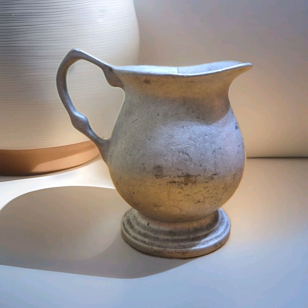 Vintage Collectible Wilton Armetale Pewter Creamer 3.5" USA